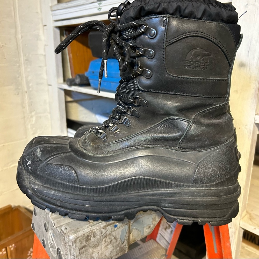 Sorel Conquest Waterproof Snow Ice Boots -40 temp